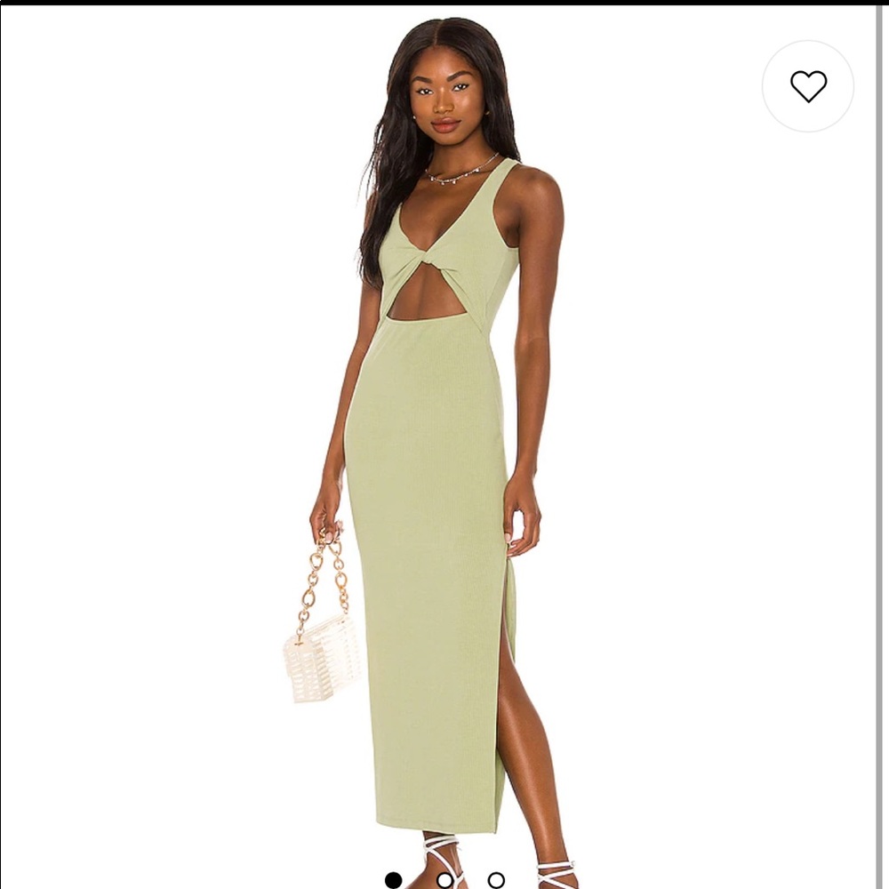 Nico Dress in Light Olive